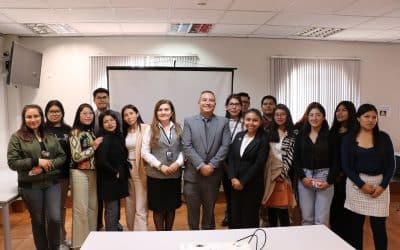 Estudiantes de la Facultad de Derecho visitan las instalaciones de la SUNARP